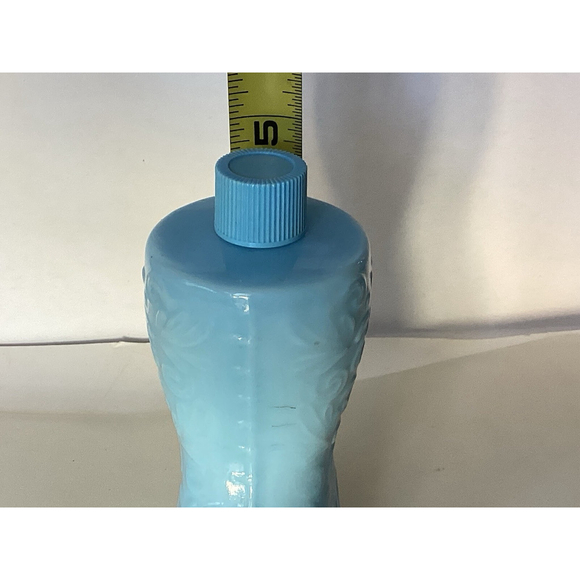 Vintage Avon Cologne Perfume Boot Bottle Blue Glass Vintage 1970’s Empty - Picture 9 of 11